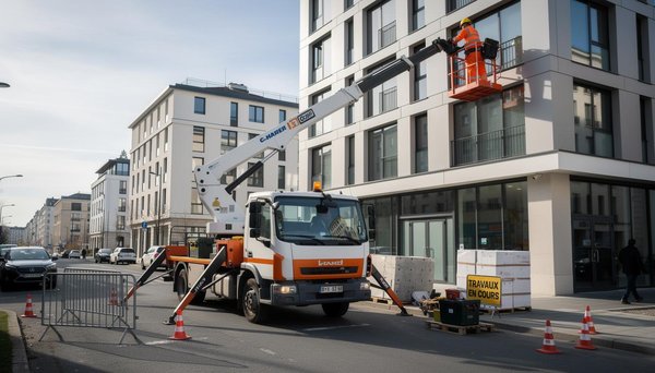 Location d'un camion nacelle : la solution pratique pour vos travaux en hauteur